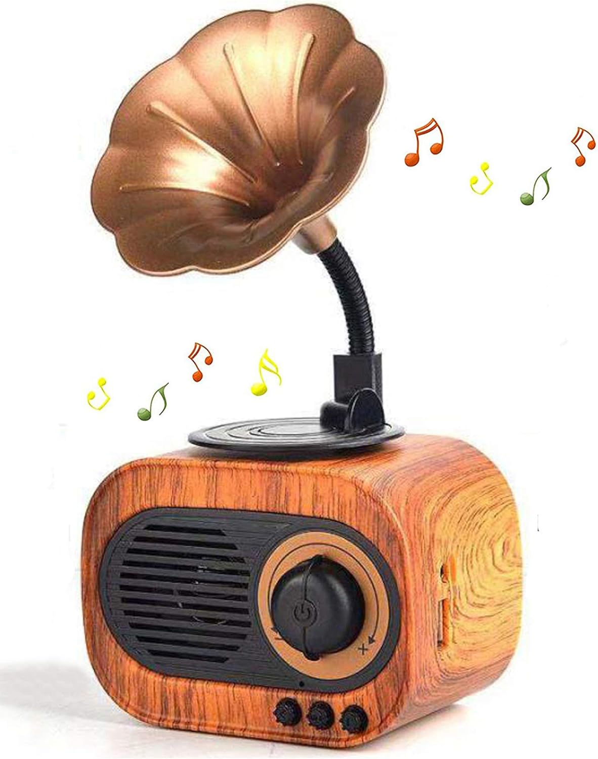 Vintage Wireless Portable Rechargeable Speaker A268780