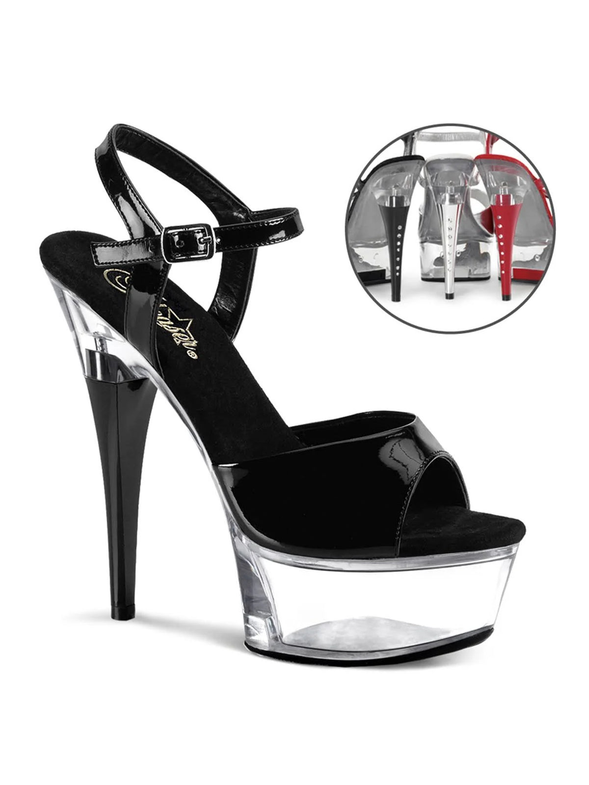 Black Faux Leather Matte Shoes V993