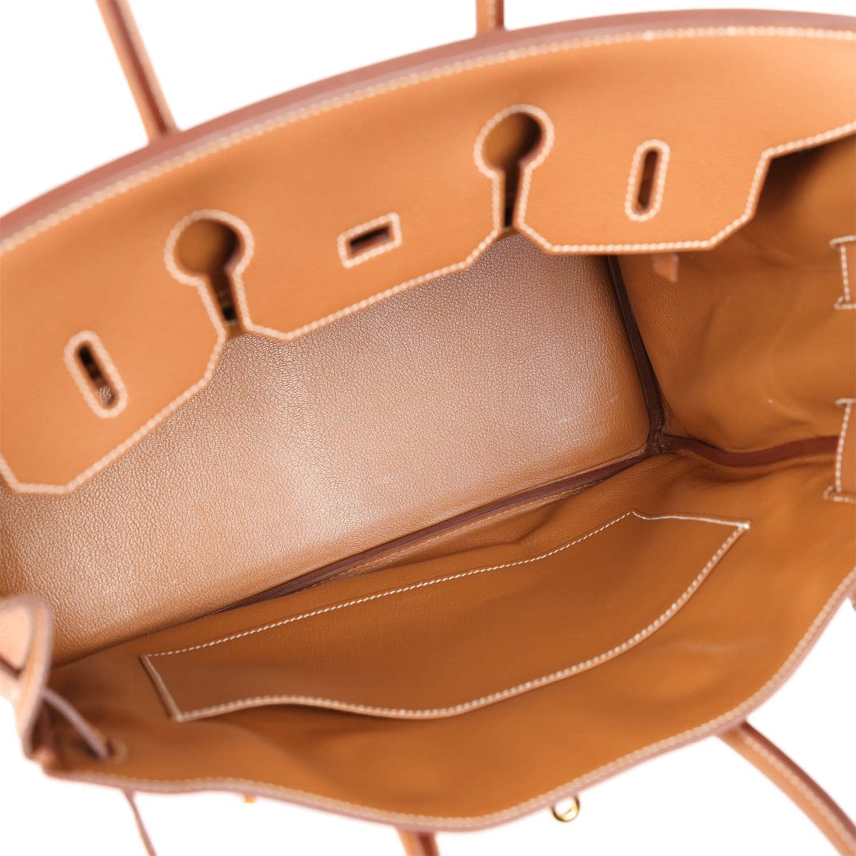 Pre-owned Togo Leather Handbag M845