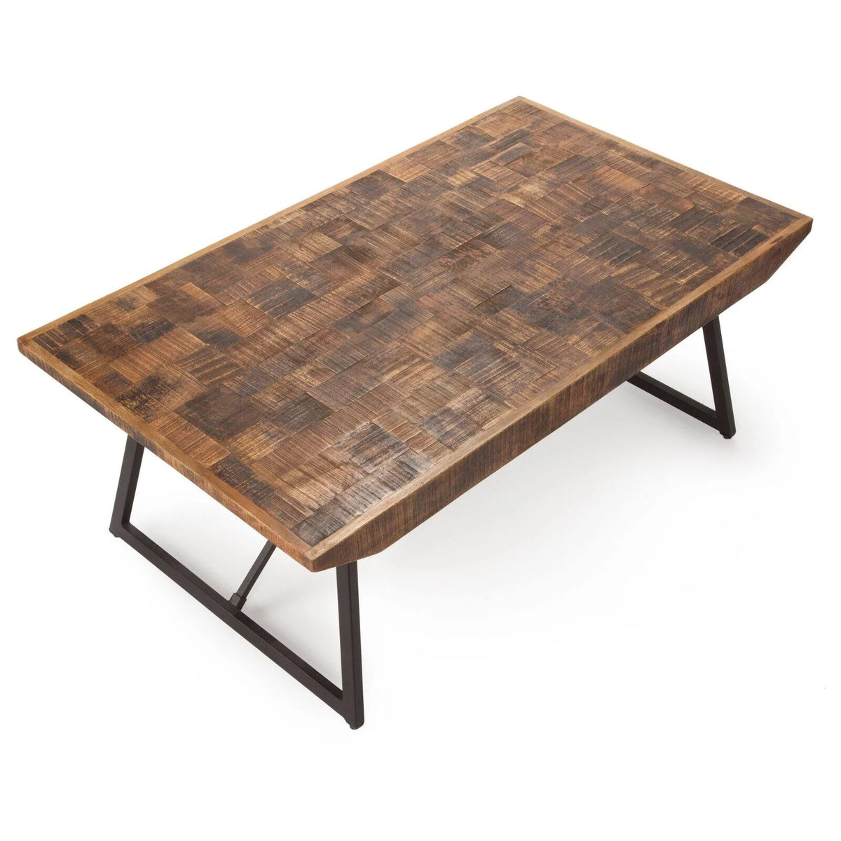 Brown Wood Cocktail Table X50092