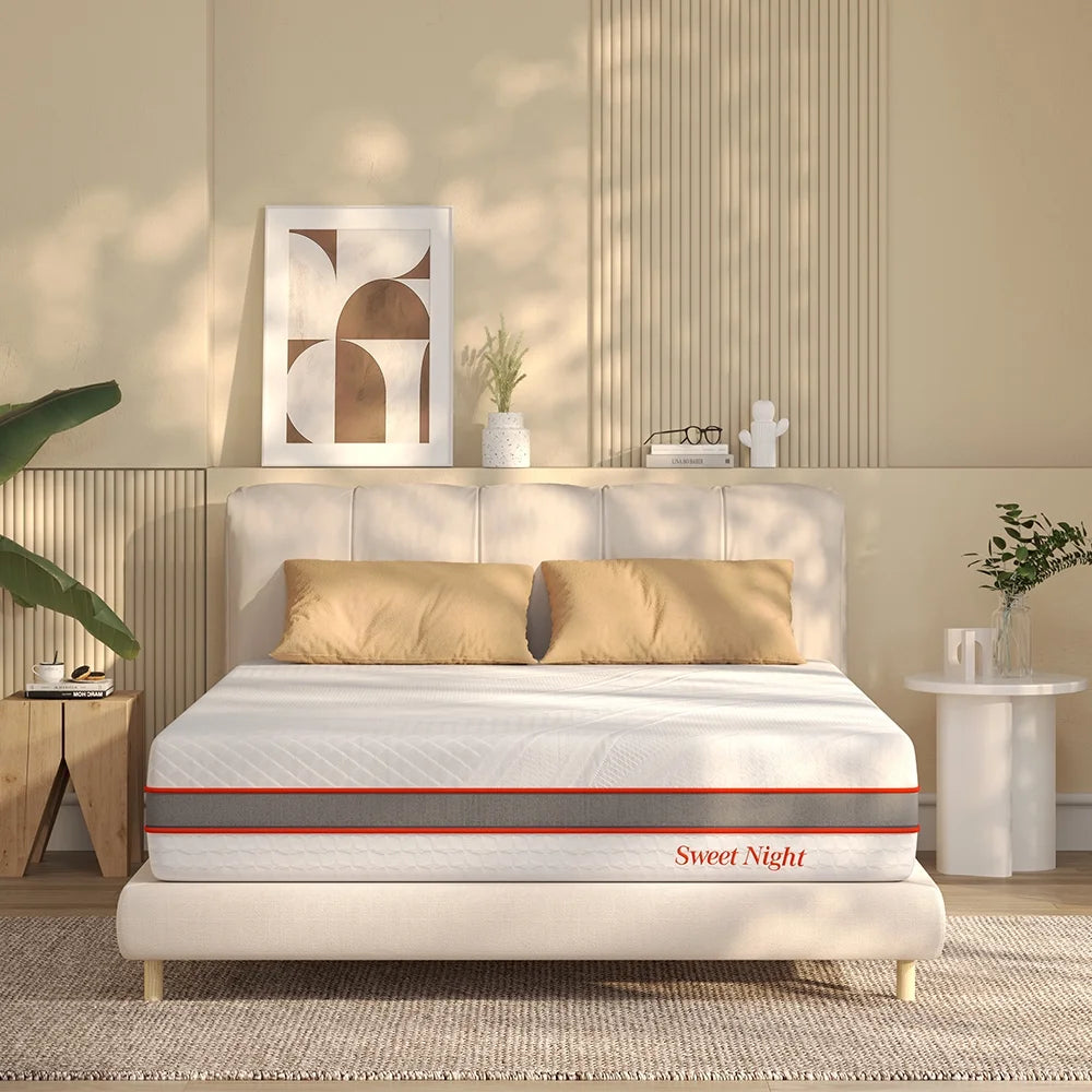 Queen Size Gel Memory Foam Mattress H32031