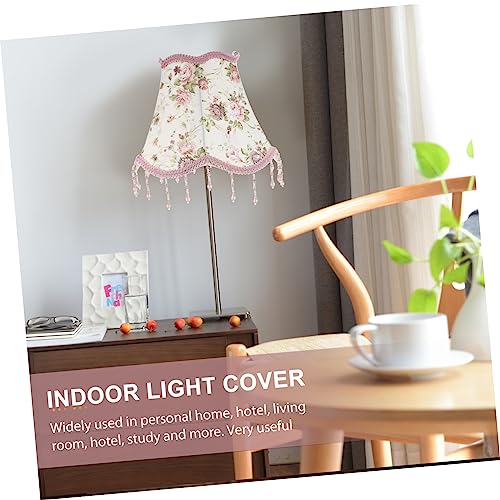 Pink Fabric Drum Lamp Shade C23344