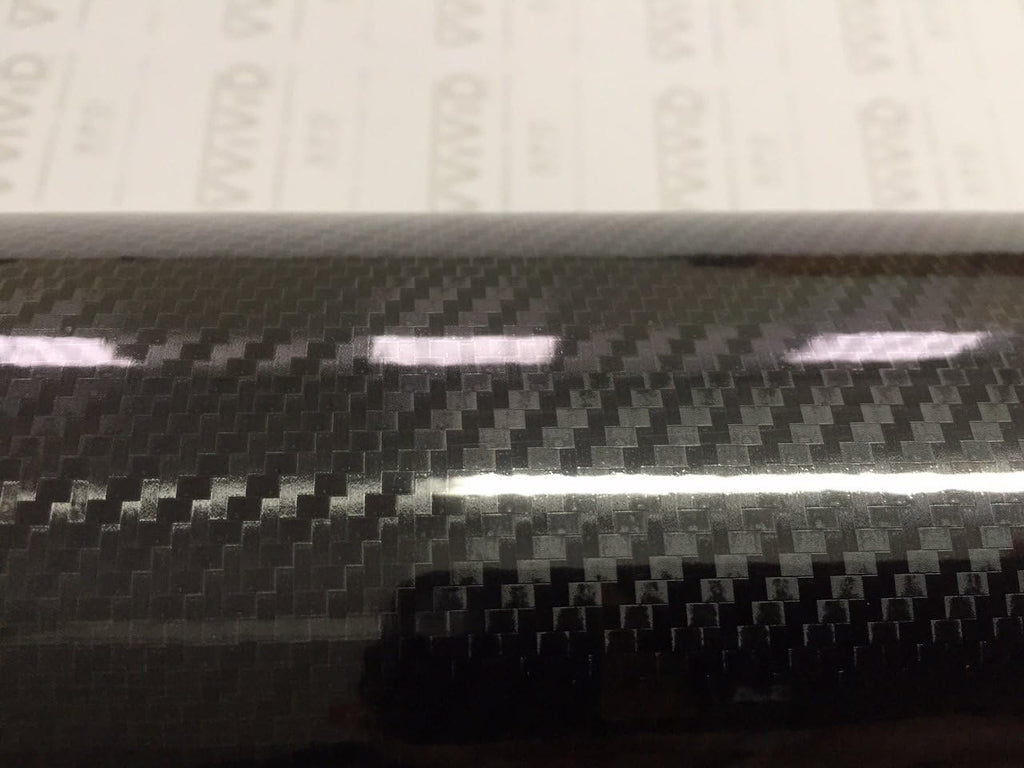 Black Carbon Fibre Vinyl Wrap Film (4ft x 5ft) W420