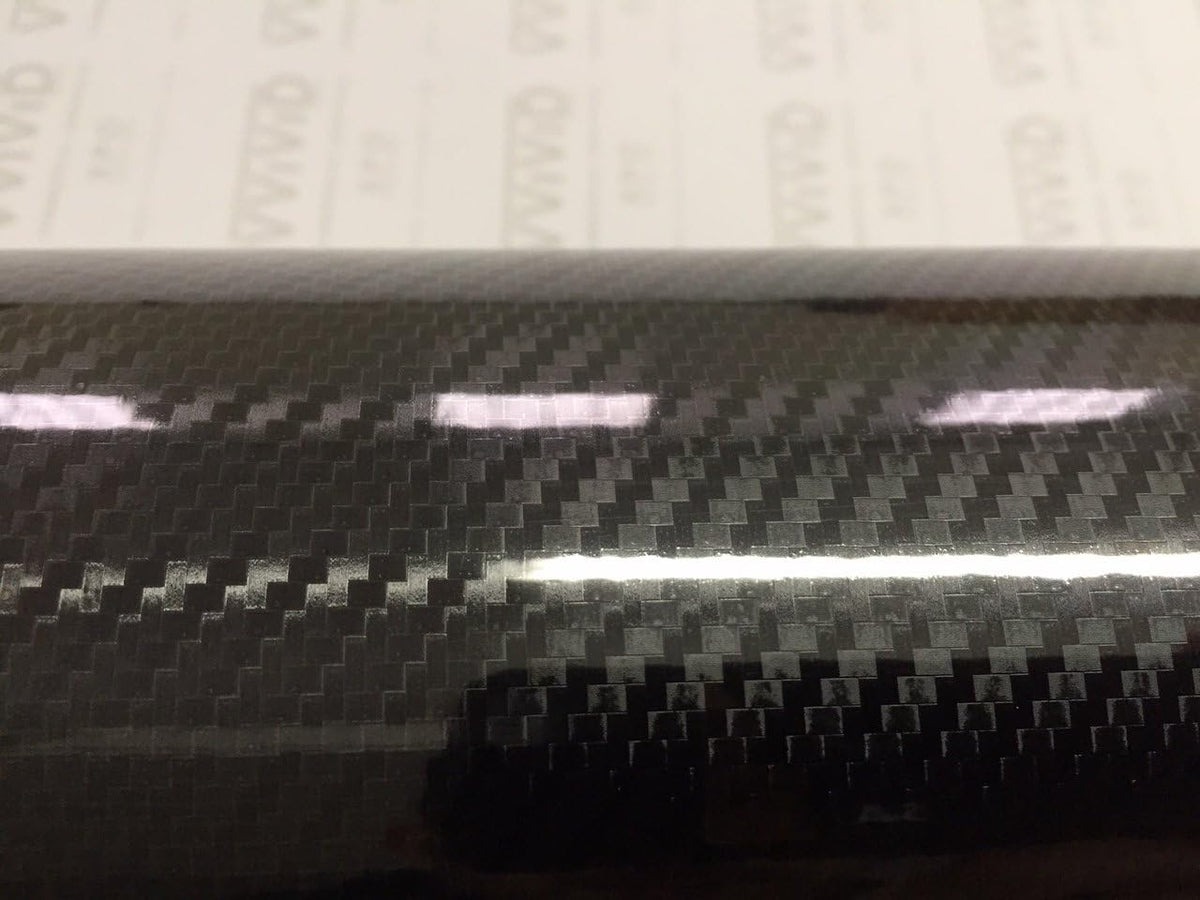 Black Carbon Fibre Vinyl Wrap Film (4ft x 5ft) W420