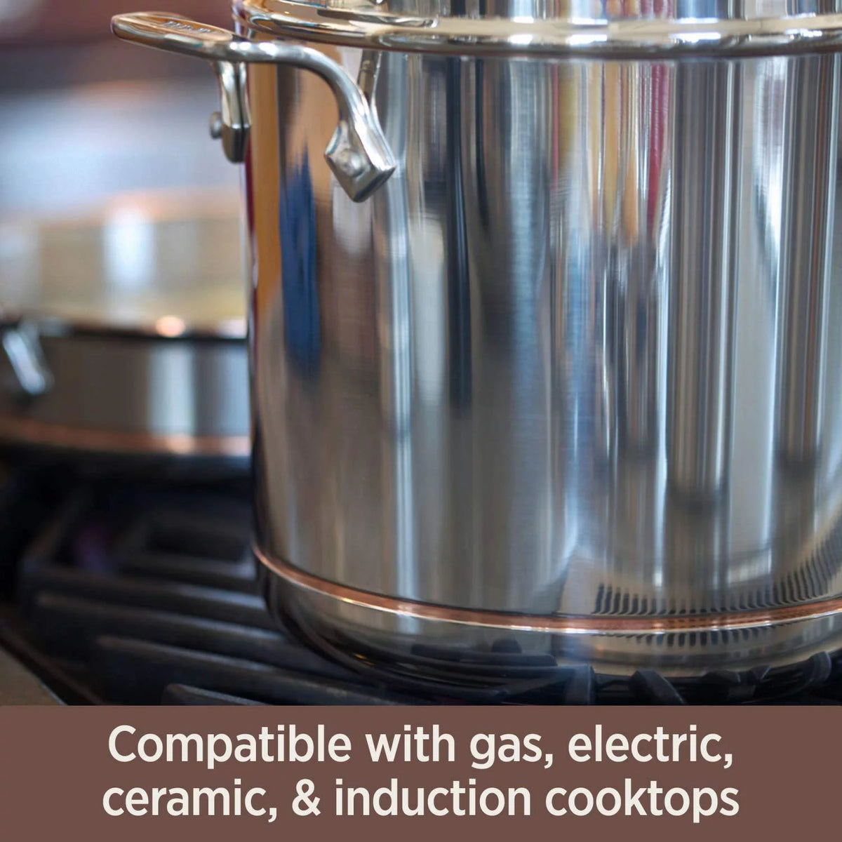 Copper Core 5-Ply Stainless Steel 14 Piece Cookware Set A2130
