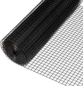 16 Gauge Black Vinyl Coated Welded Wire Mesh, 1" x 1" Mesh Size, Pack of 2 U896685