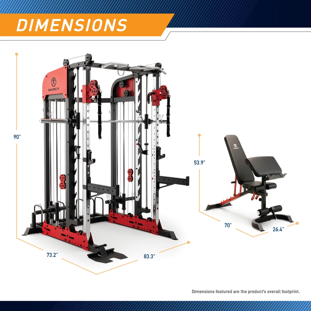 Smith Cage Home Gym System B3789