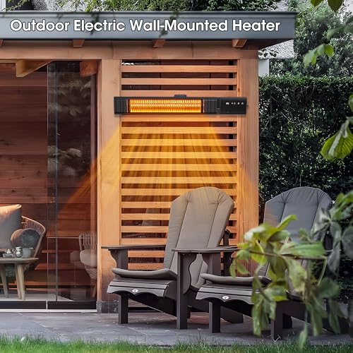 1500W Infrared Carbon Fiber Tube Wall-Mounted Ceiling Heater V958671
