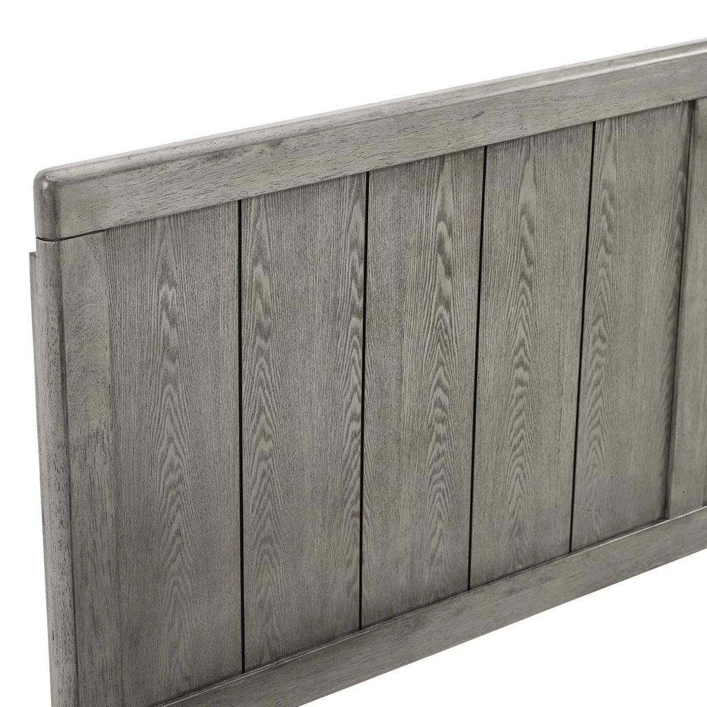 Twin Headboard Black Wood D56350