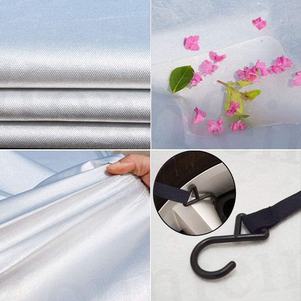 Half Car Cover with Cotton All Weather Waterproof Universal Car Half Cover K32947