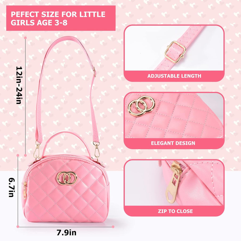 Pink Toddler Purse with Makeup Kits W100
