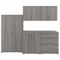 5 Piece Modular Laundry Room Storage Set with Floor and Wall Cabinets R257237