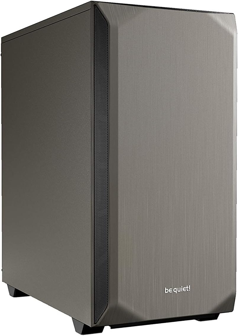 White Mid Tower ATX Case with Tempered Glass Window E619