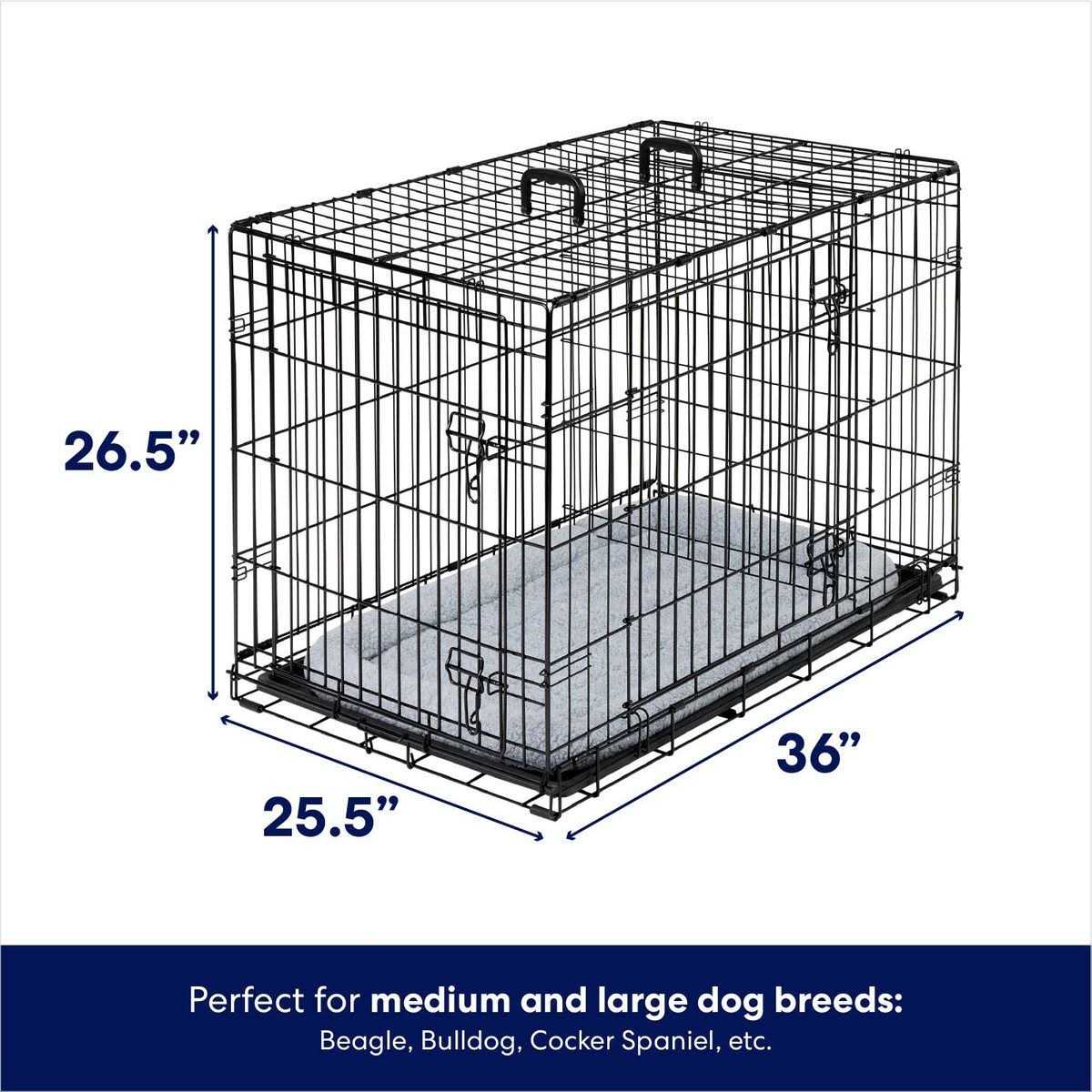Heavy Duty Collapsible Wire Dog Crate E675658