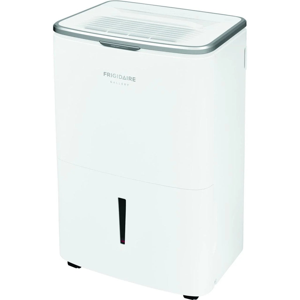 50-Pint Smart Portable Dehumidifier in White L62229