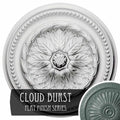 15 3/4 inch x 1 7/8 inch Hand-Painted Ceiling Medallion N230262