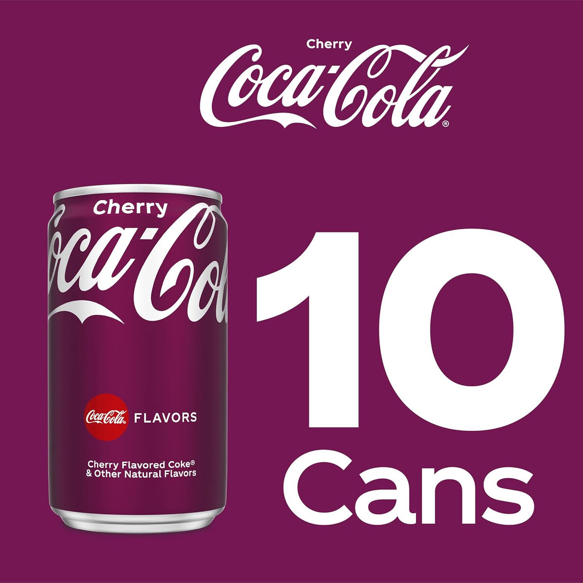 Cherry Soda Mini Cans, 7.5 fl oz, 20 Pack N8951