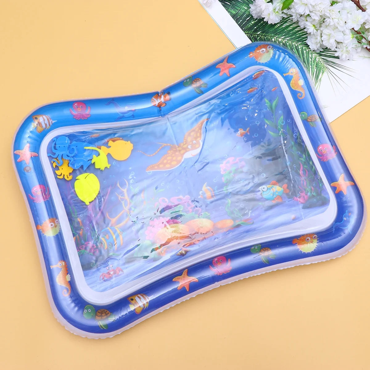 Inflatable Crawling Cushion Water Play Mat (Blue) S2759