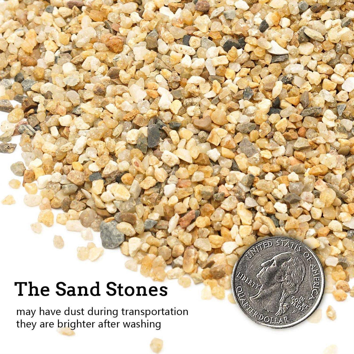 Coarse Sand Stone Silica Sand for Plants Soil Cover T5961