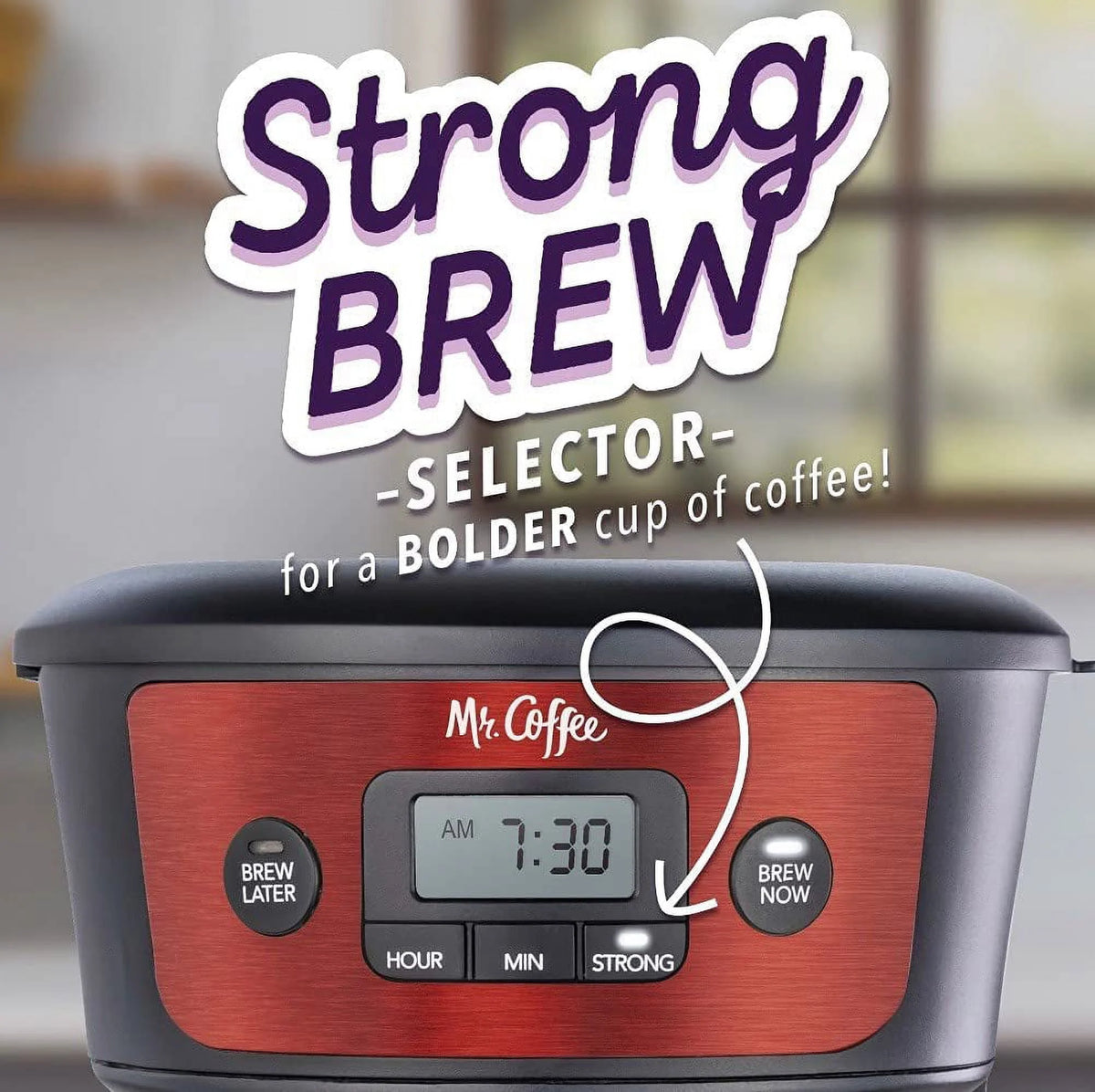 12-Cup Programmable Stainless Steel Coffeemaker F9364