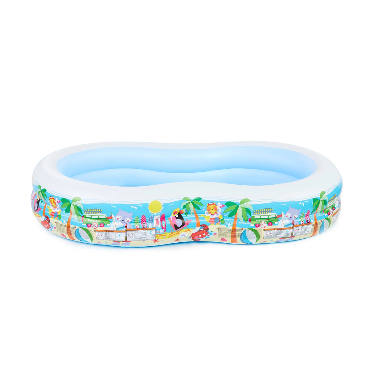 8.5ft x 5.25ft x 18in Inflatable Kid Pool G318790