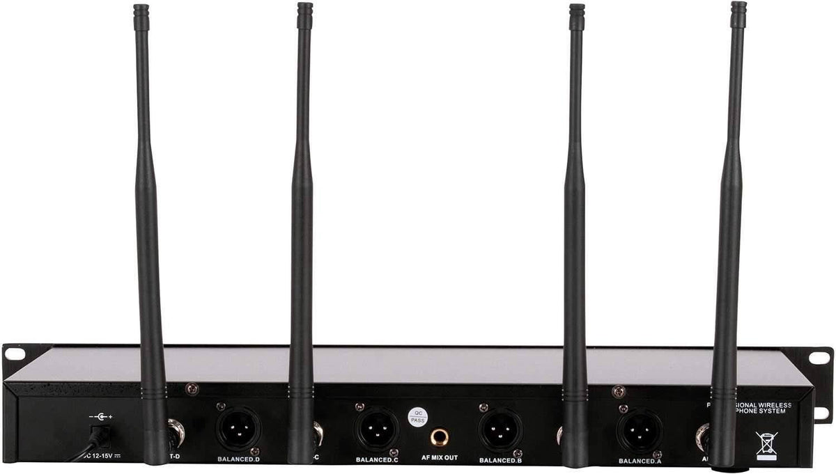 4-Channel Handheld Wireless Microphone System G436675