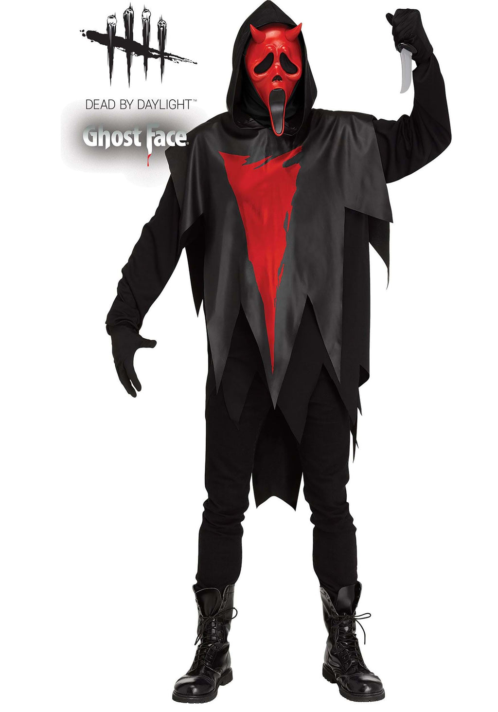 Devil Face Adult Costume Y5569
