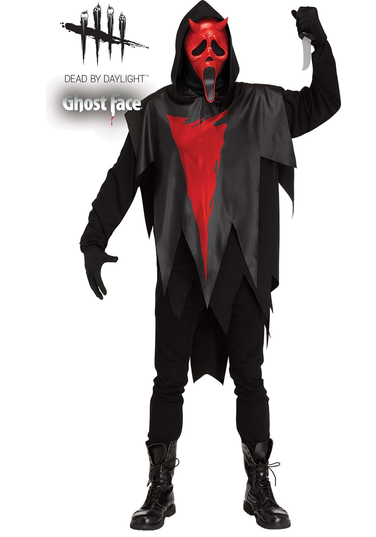 Devil Face Adult Costume Y5569