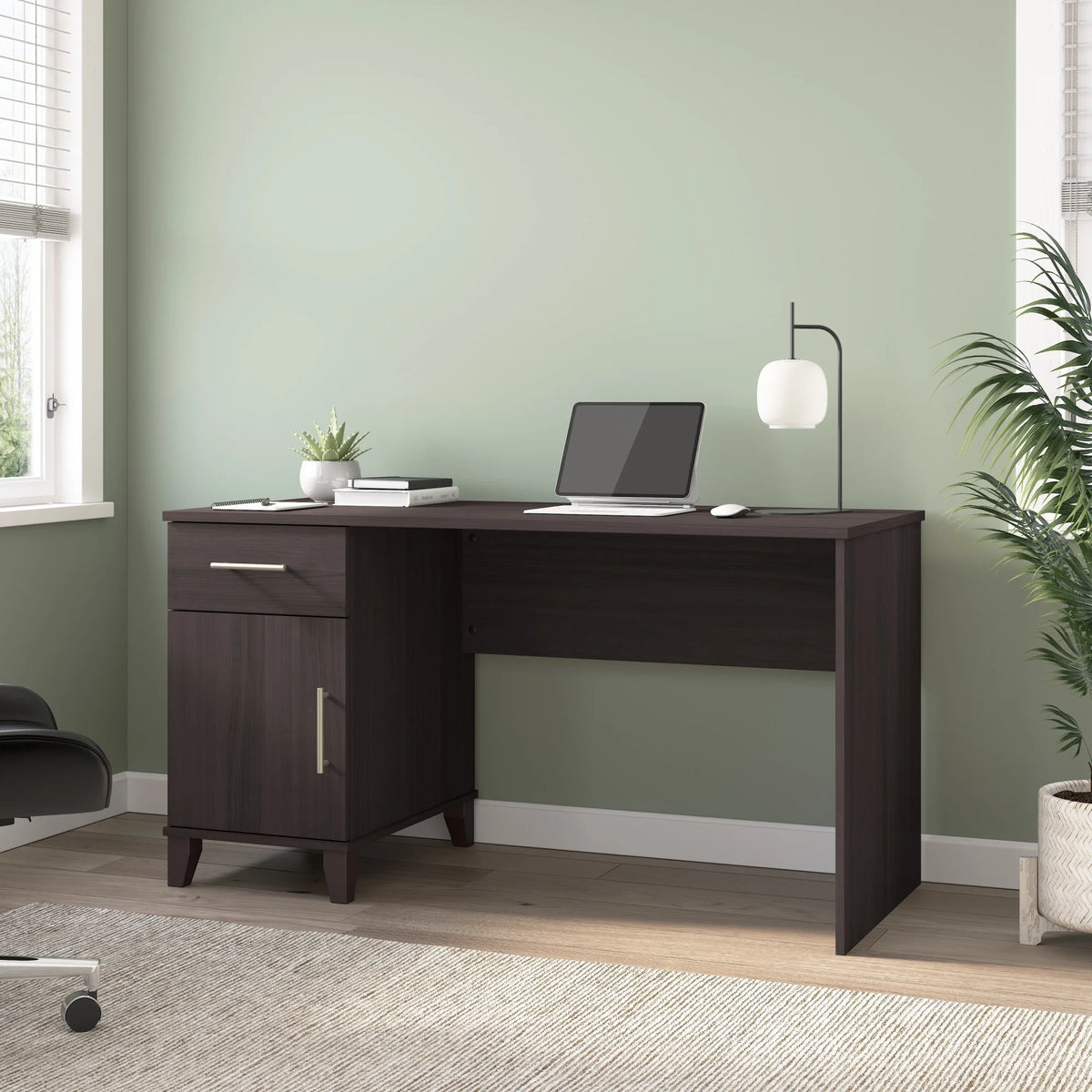 54W Office Desk with Drawers L6324