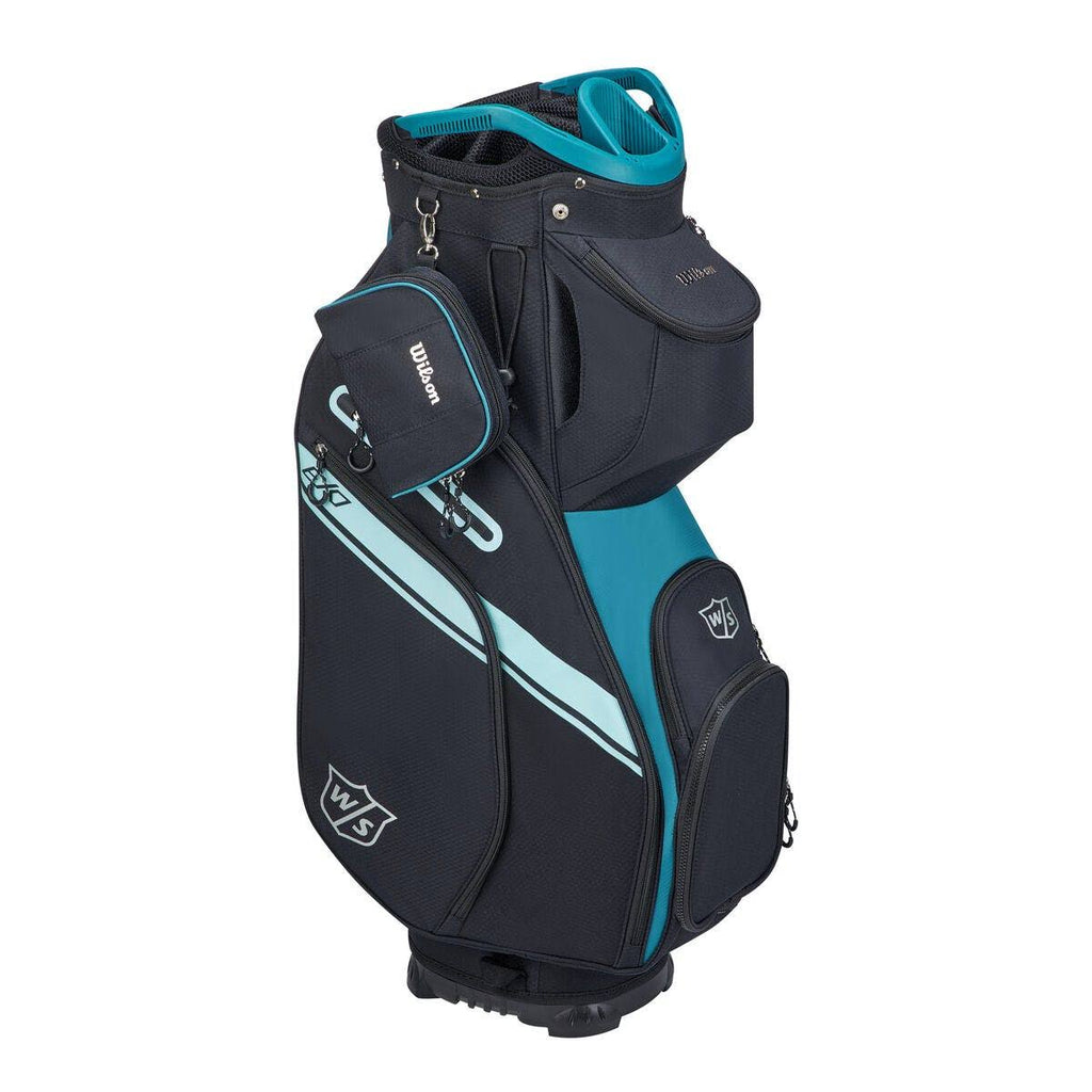 Black/Teal Cart Bag M160019