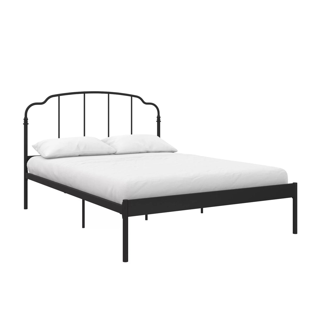 Queen Black Metal Bed J42231