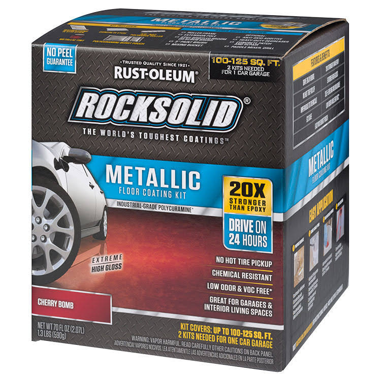 Metallic Floor Coating Kit 70oz (2-Pack) D1522