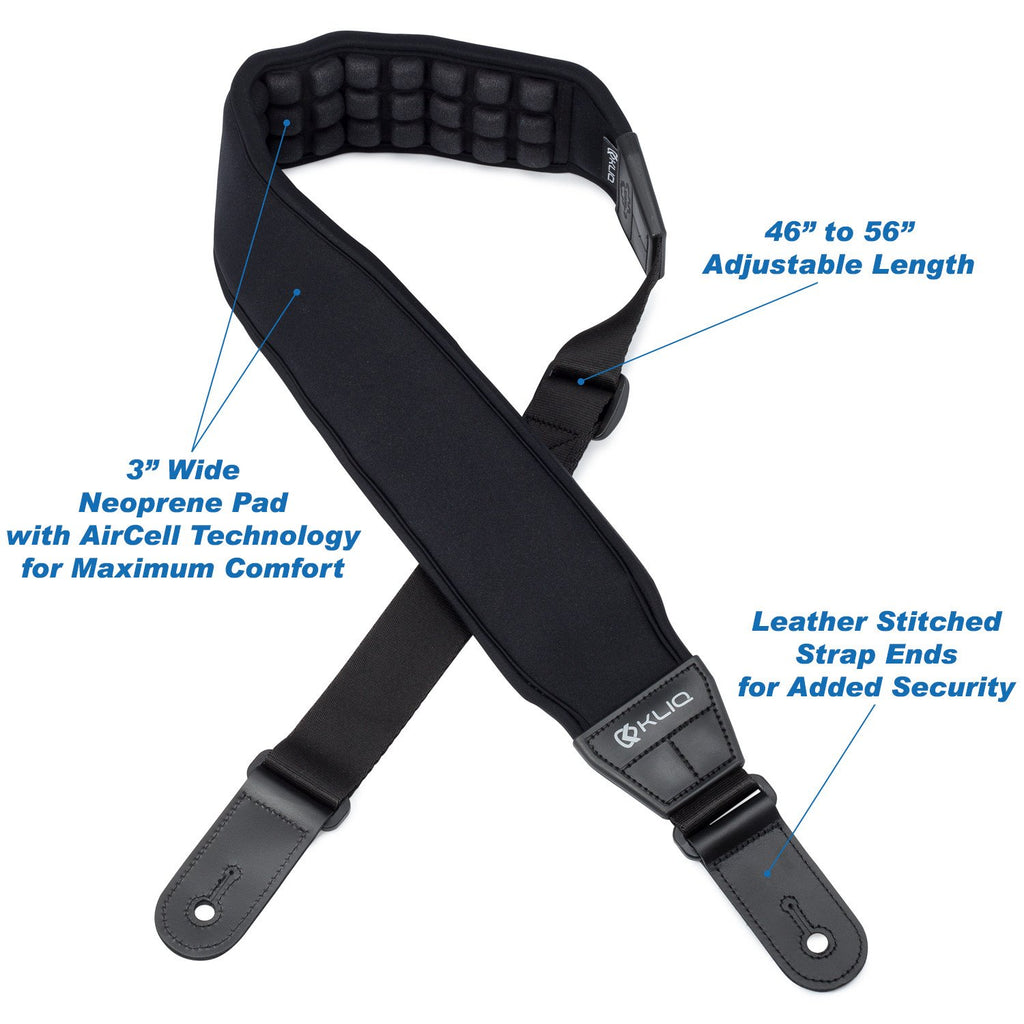 Black Neoprene Guitar Strap R753123