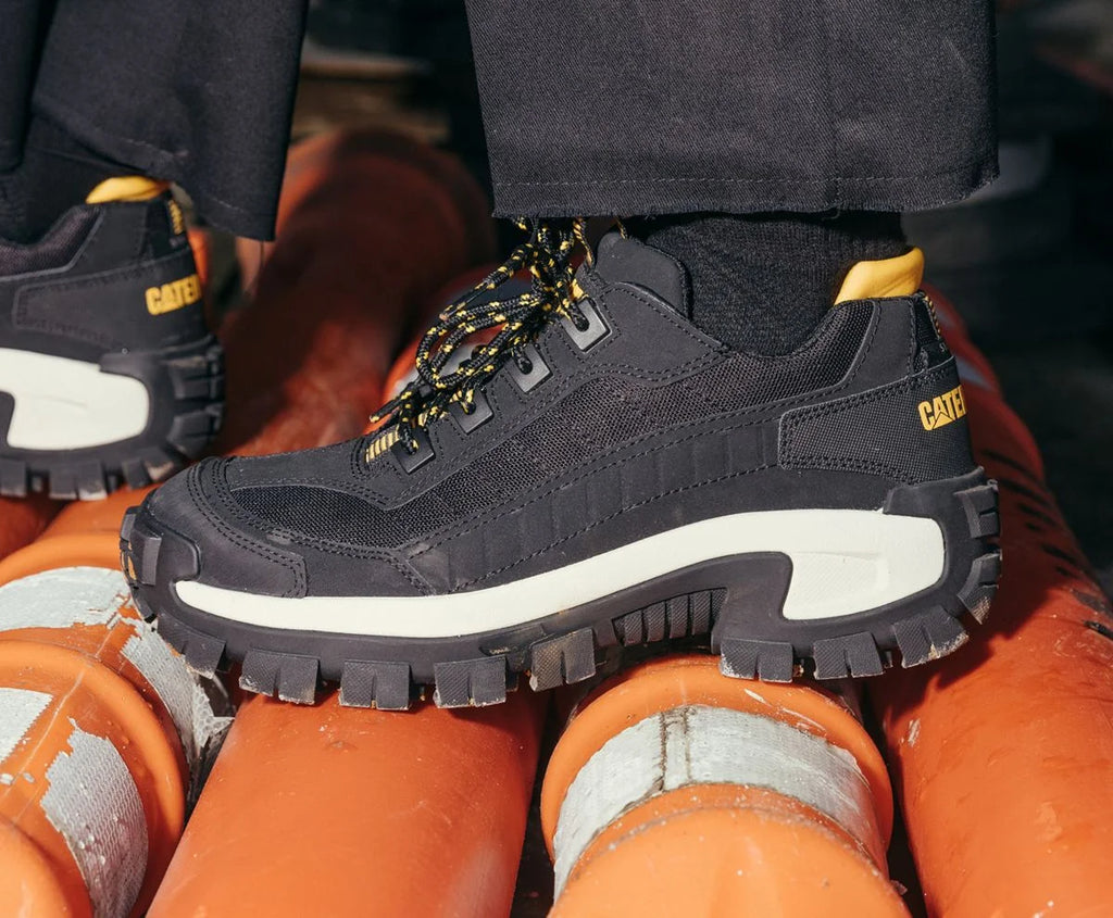 Black Steel Toe Work Shoe E773