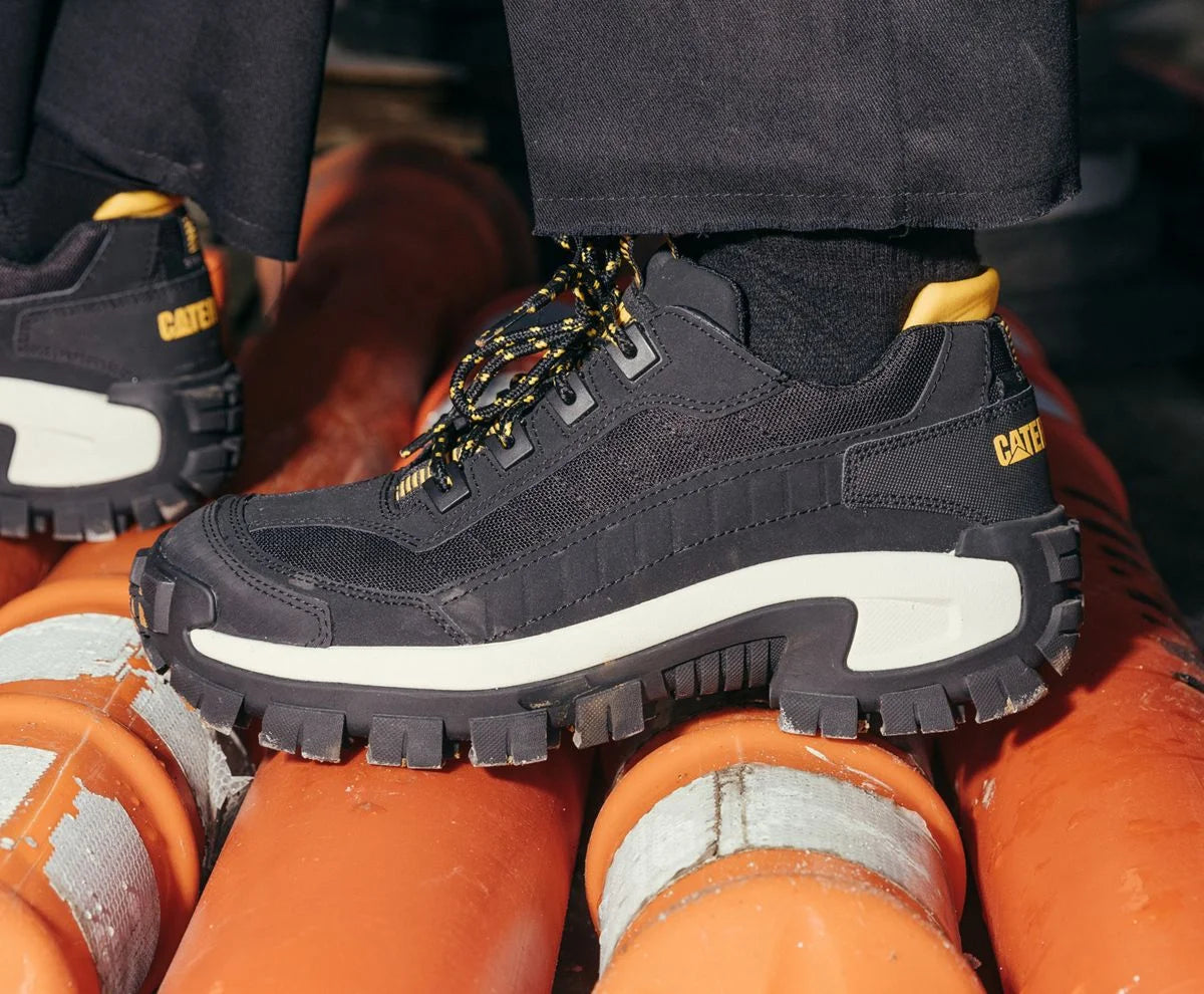 Black Steel Toe Work Shoe E773