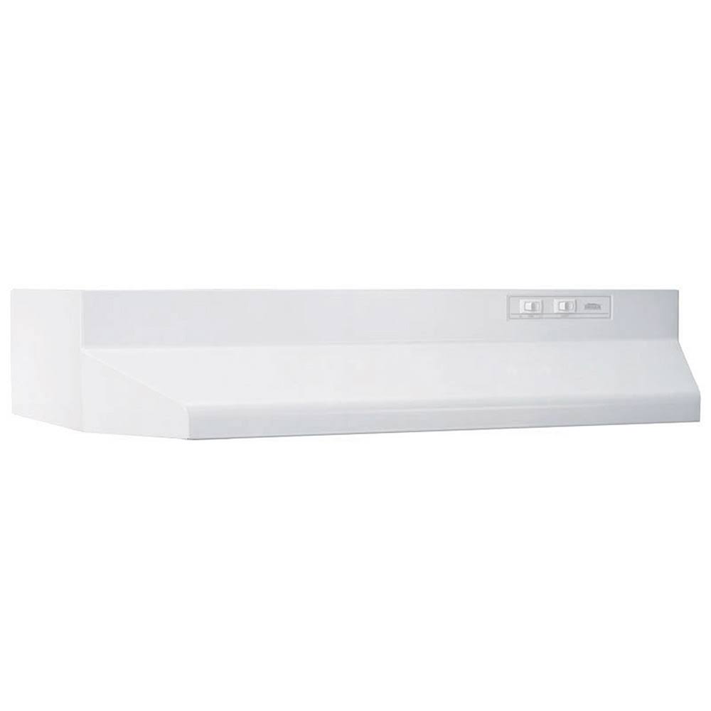 30 in. Under Cabinet Range Hood with Light in White L168255