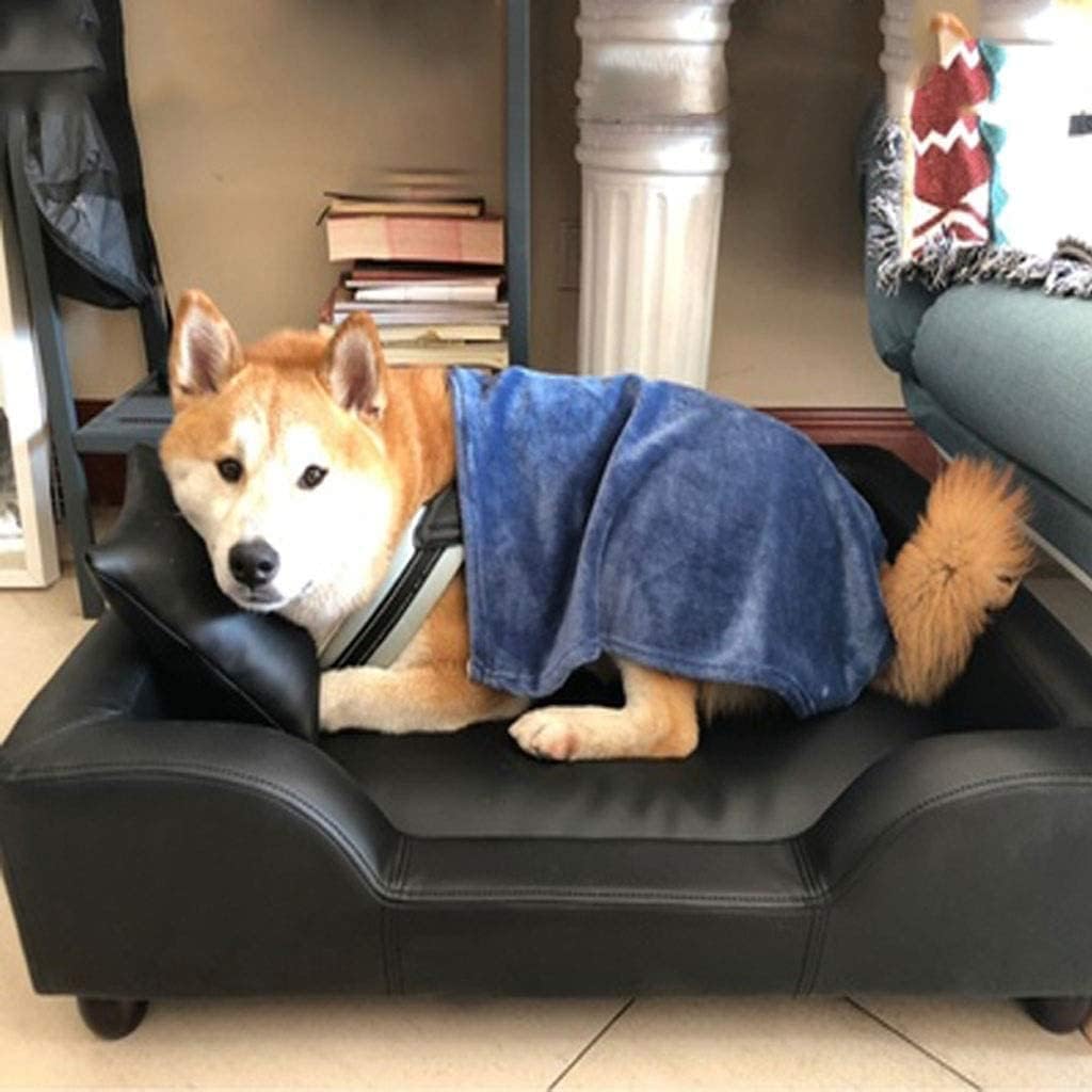 Waterproof PU Leather Pet Bed R410