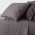 King Dark Gray Flat Sheet C4835