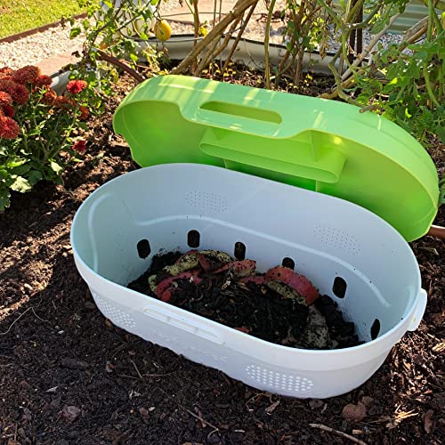 8 Gallons BPA-Free In-Ground Worm Composter V8825