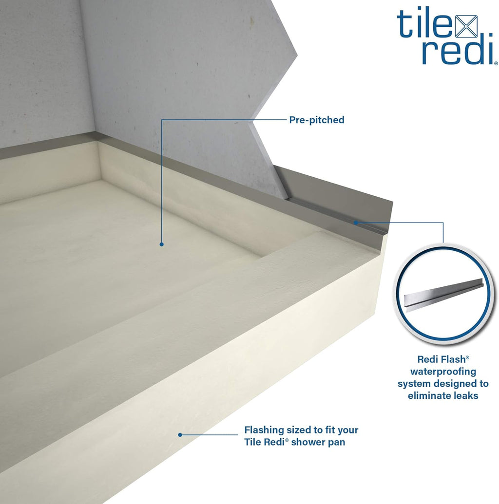 Silver Shower Flashing, 37" x 72", Pack of 2 L71761