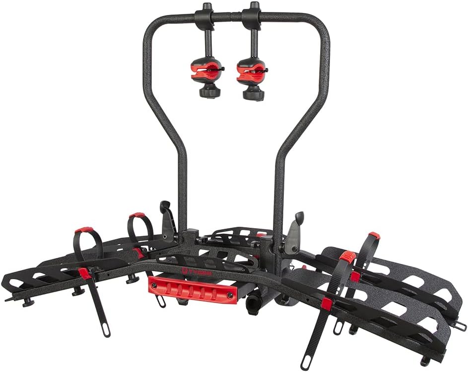 4-Bike Hitch Mounted Bicycle Carrier Rack H737
