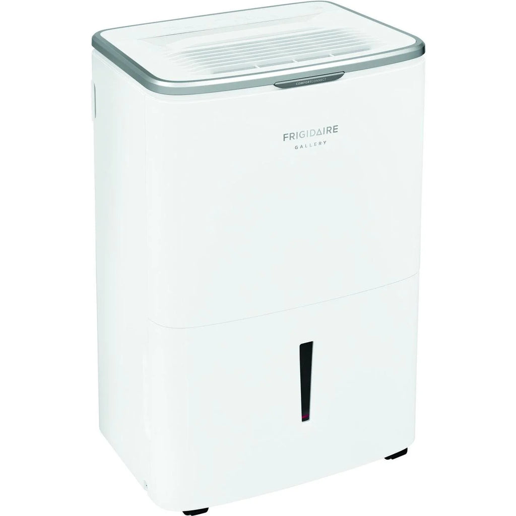 50-Pint Smart Portable Dehumidifier in White L62229
