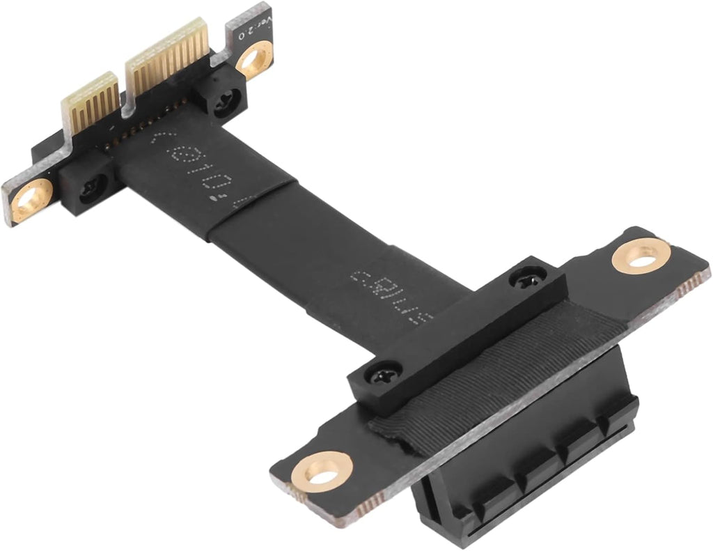 PCIE X1 Riser Cable Dual 90 Degree Right Angle 8Gbps 5cm Pack of 2 Y275585