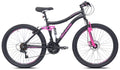 26 in. Black and Pink Mountain Bike S112