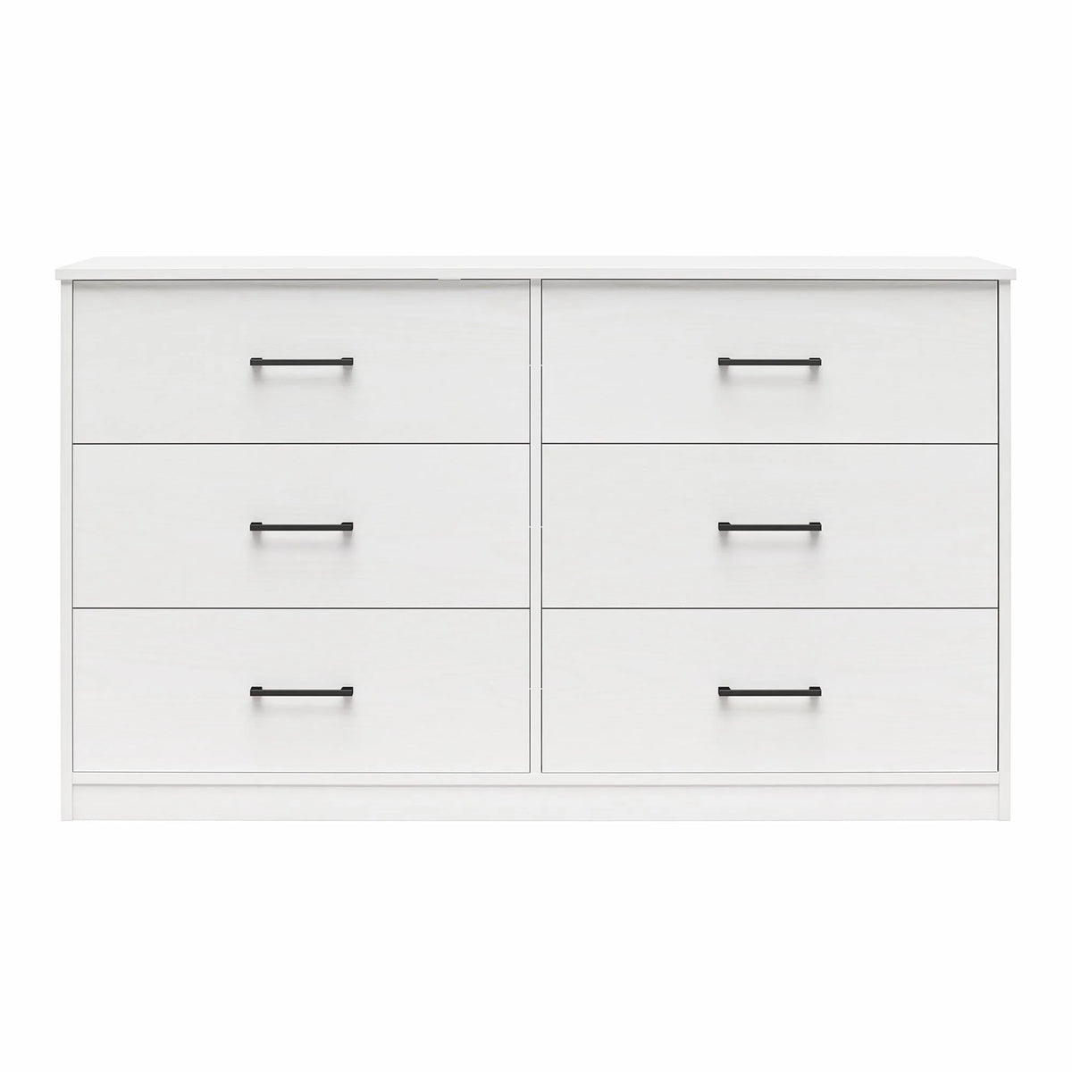 Black Oak 6 Drawer Dresser D41188