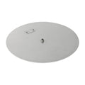 Stainless Steel Round Flat Fire Pit Pan, 24 in. I6344