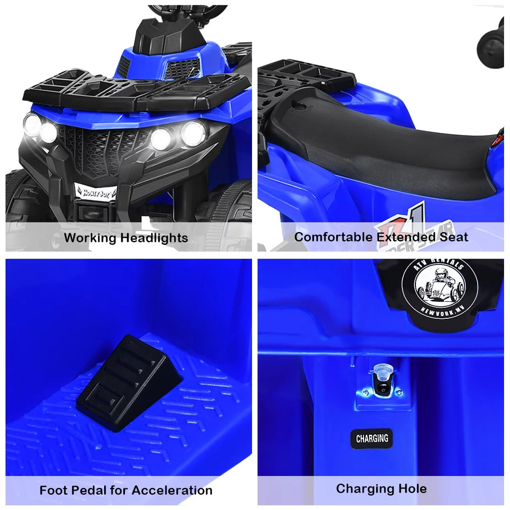 Blue 6V Kids Ride On ATV V91201