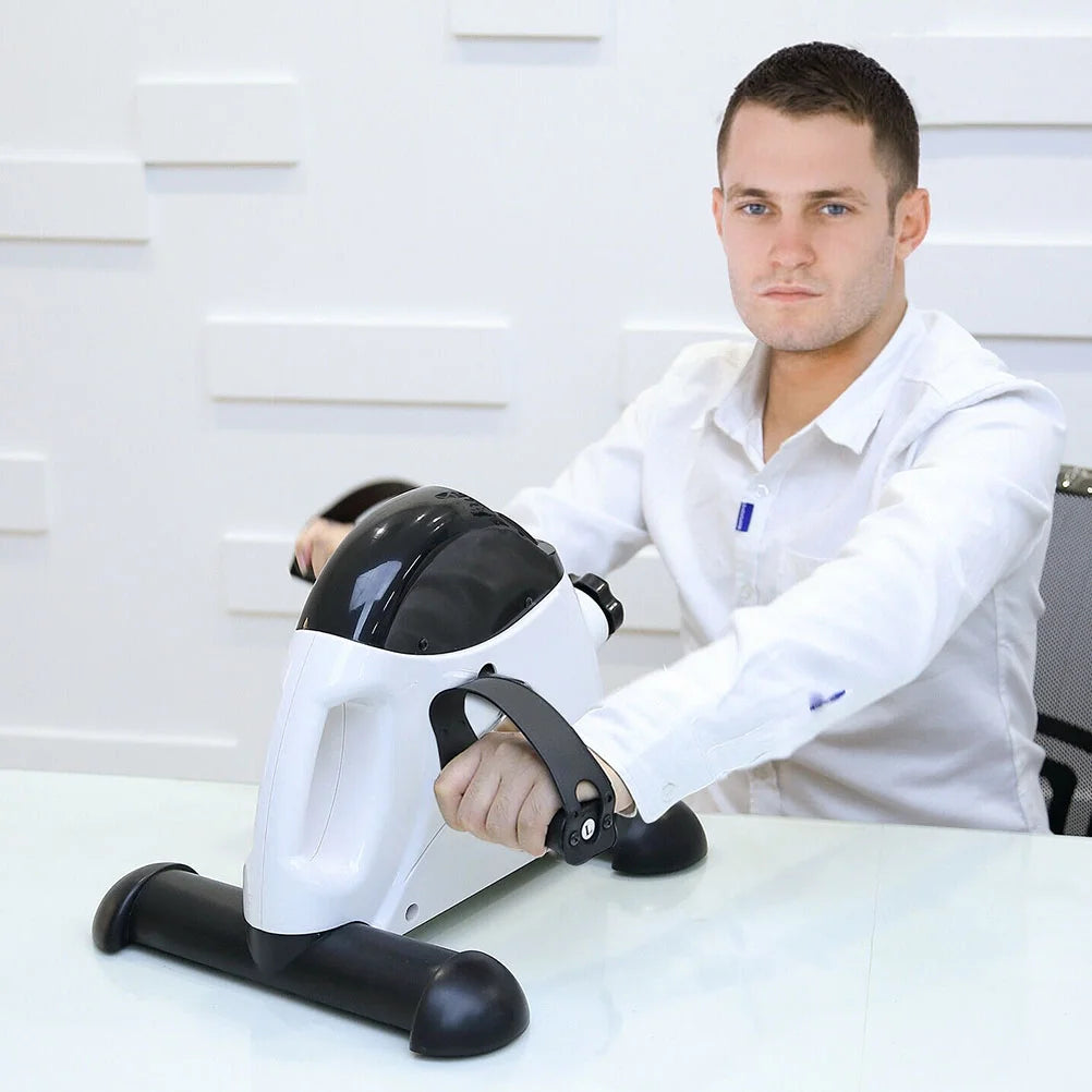 White Plastic Exercise Bike R2756