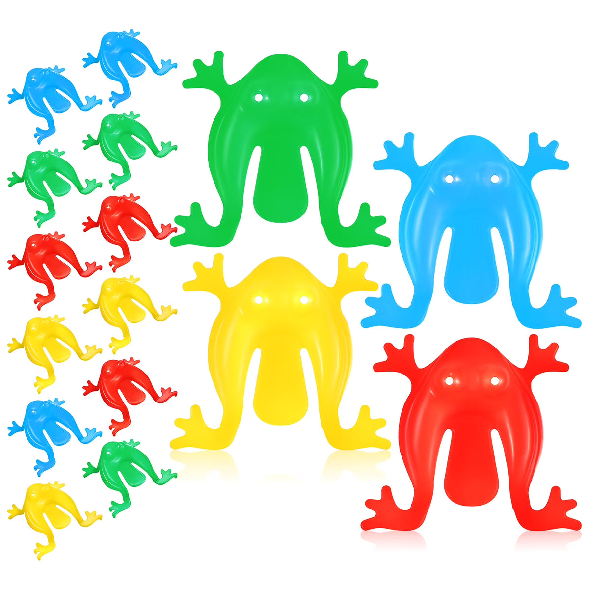 16 Pcs Frogs Toys Assorted Colors K86690