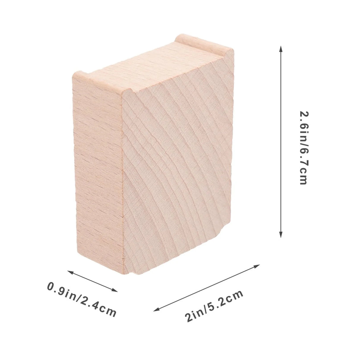 6 Pcs Wooden Train Track Bridge Supports Accessories V751745